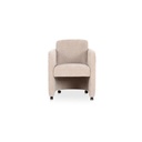 Mesto Rolling Dining Chair Taupe