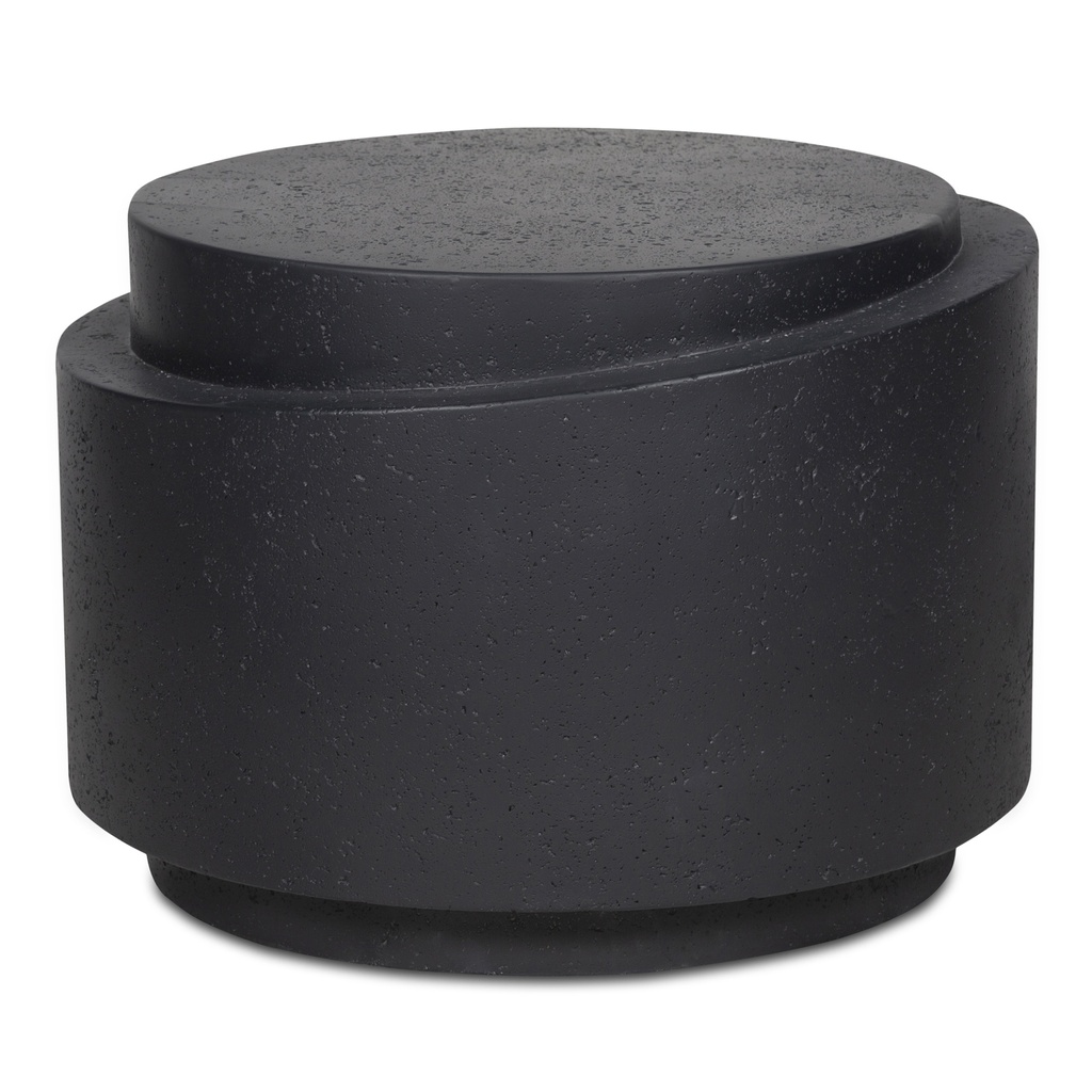 [JK-1016-02] Cosmo Outdoor Accent Table Black