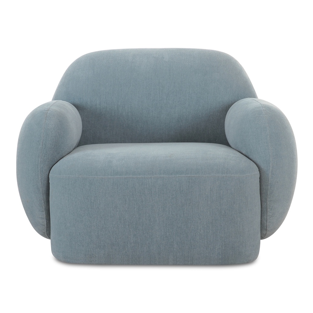 [OA-1043-45] Hazel Lounge Chair Light Blue