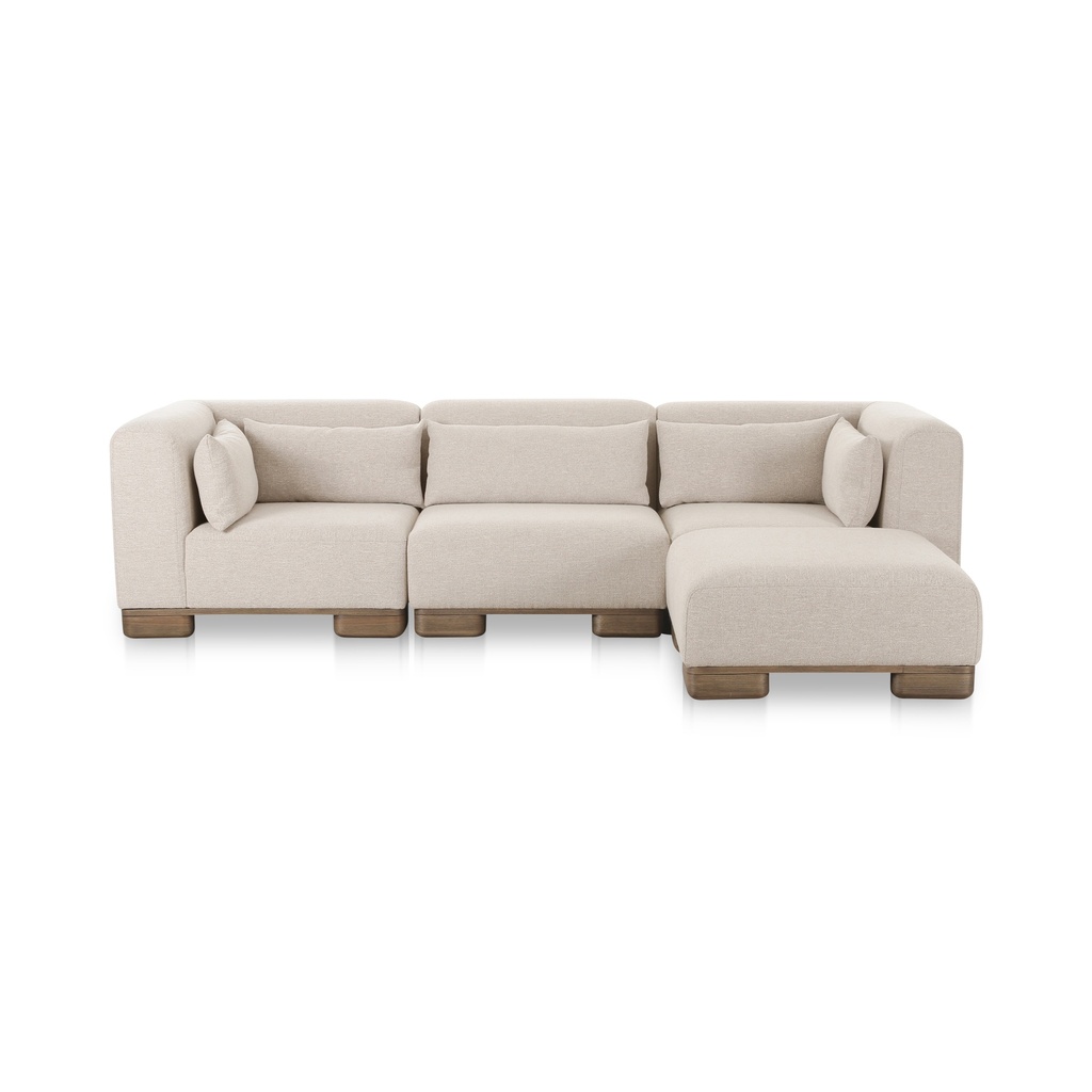 [OA-1046-34] June Lounge Modular Sectional Oatmeal