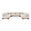 June U Shaped Modular Sectional Oatmeal