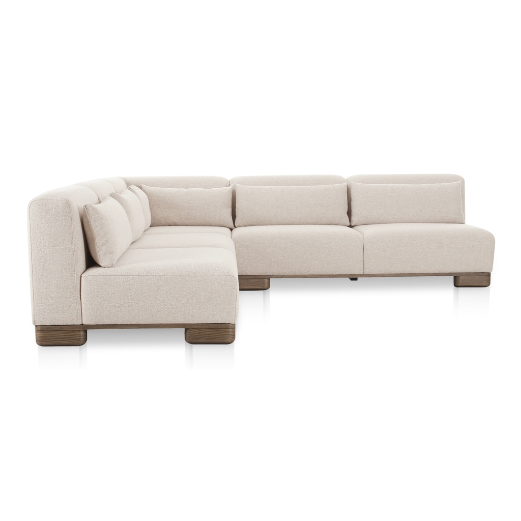 [OA-1050-34] June Corner Modular Sectional Oatmeal