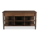 Russet Kitchen Island Brown