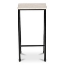 River Side Table Botticino Marble