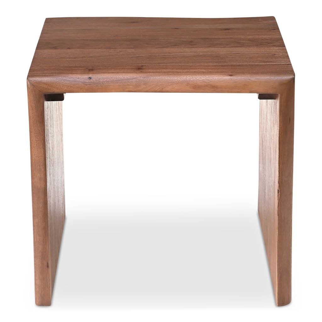 [VE-1134-03] Tyrell Side Table Natural Brown
