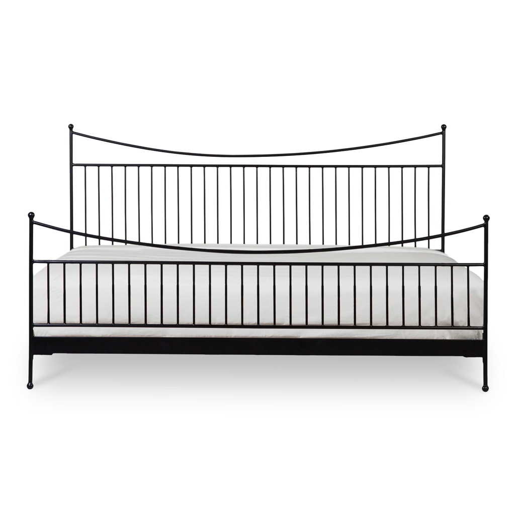 [PZ-1001-02-0] Monet Queen Bed Black