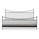 Monet Queen Bed Black