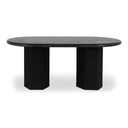 Sartoria Dining Table Black Granite