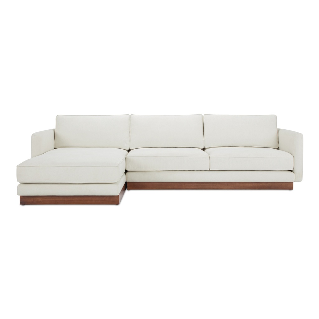 [FO-1027-05-L-0] Vernon Left Sectional White