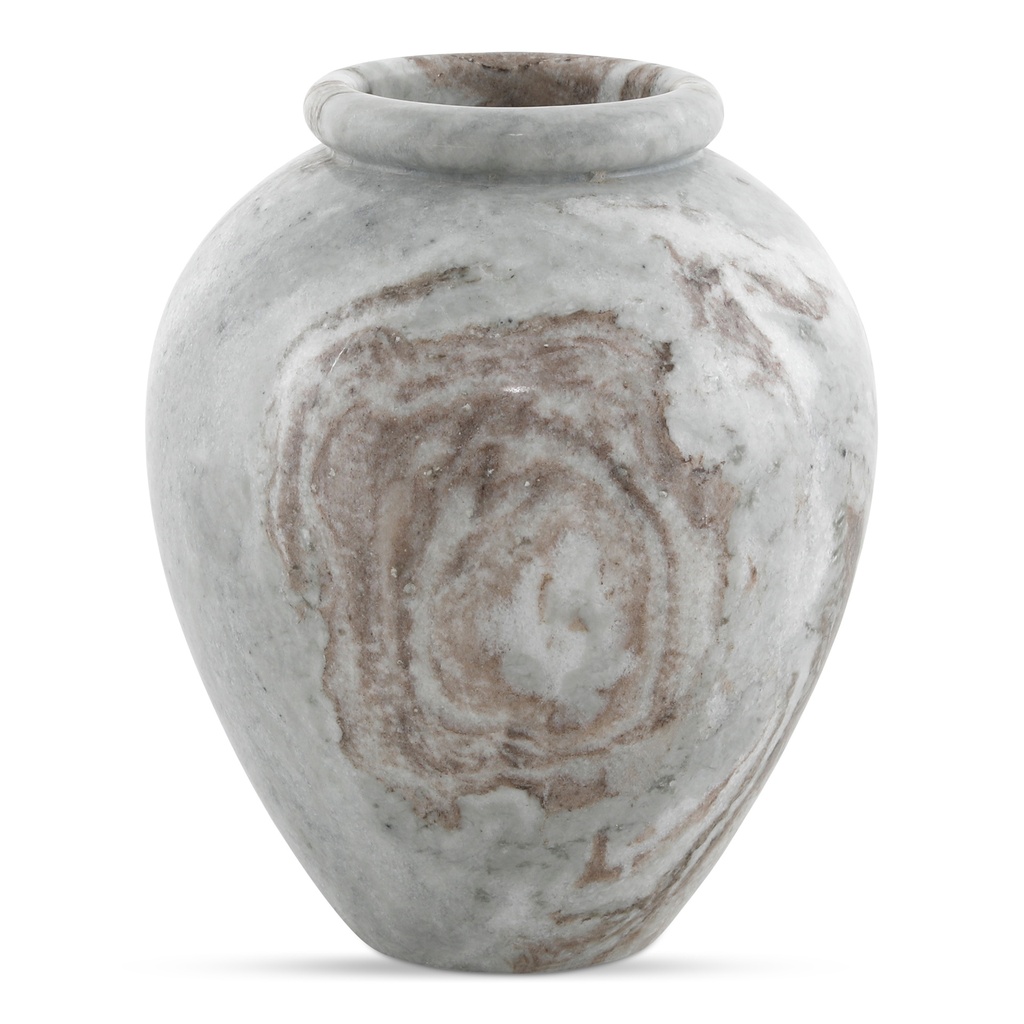 [GK-1134-21] Didion Vase Torrento Marble