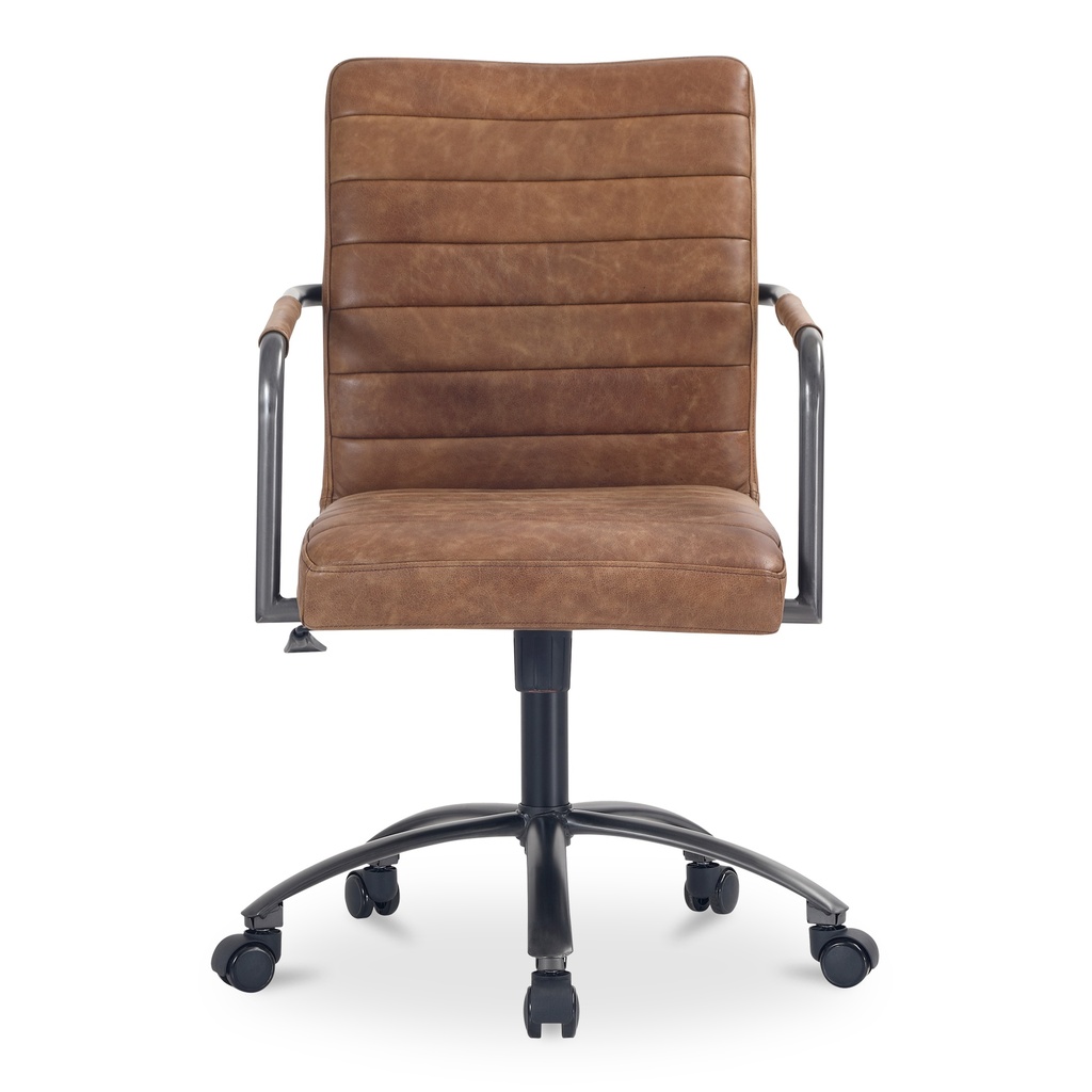 [PK-1116-14] Roy Office Chair Open Road Brown Leather