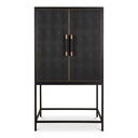 Mako Bar Cabinet Black