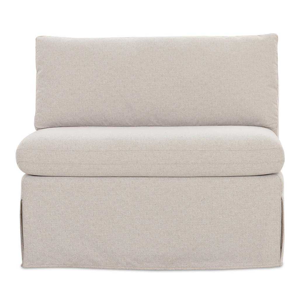 [OA-1054-34] Fable Slipcover Dining Chair and Half Beige