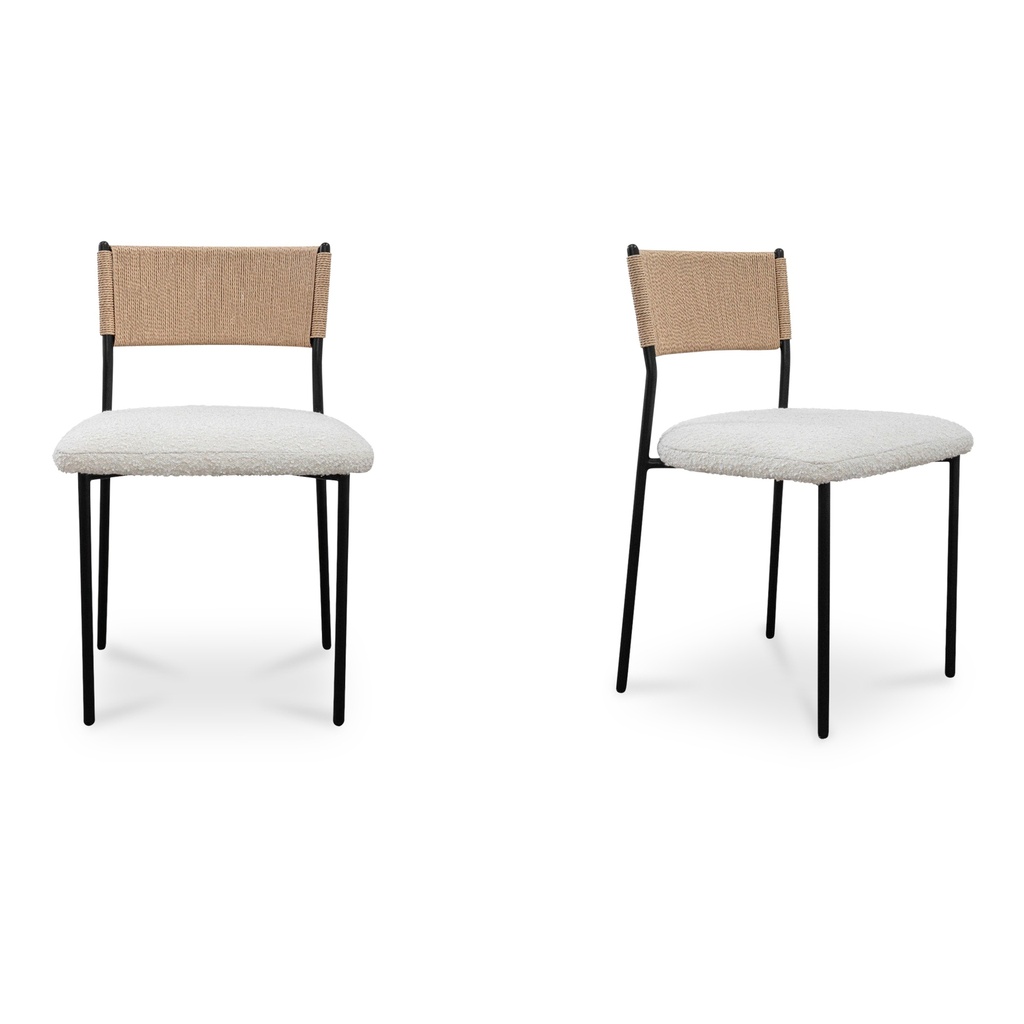 [ZT-1045-18] Foley Dining Chair White Set Of Two