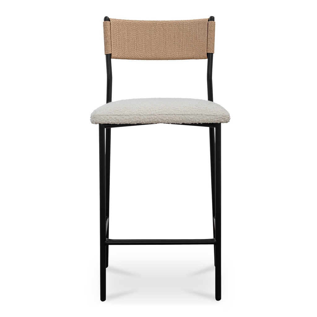 [ZT-1046-18] Foley Counter Stool White