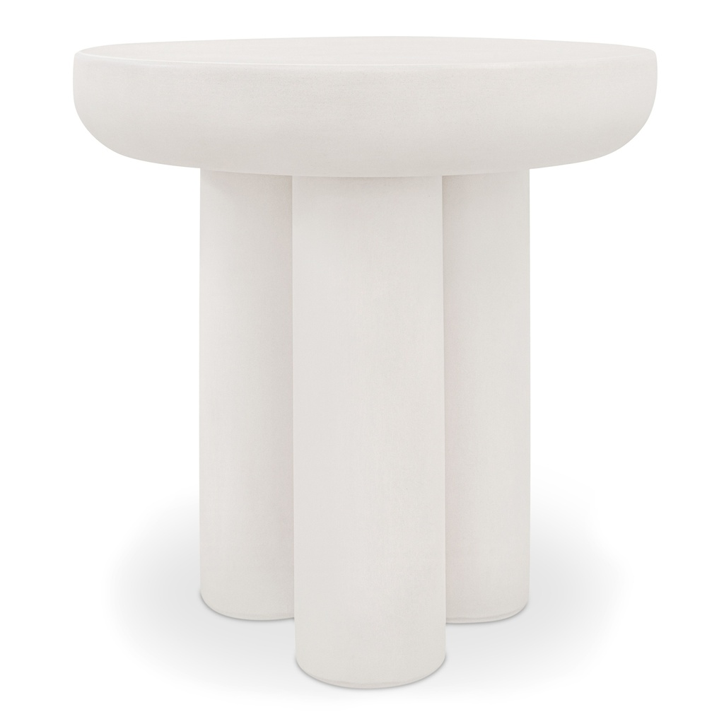 [ZT-1036-05-0] Rocca Side Table Cream