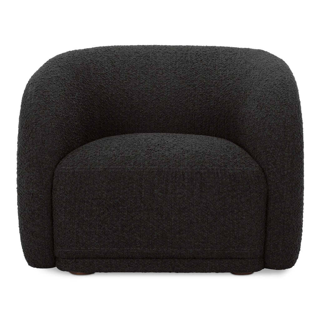 [FO-1028-02] Faye Accent Chair Black Boucle
