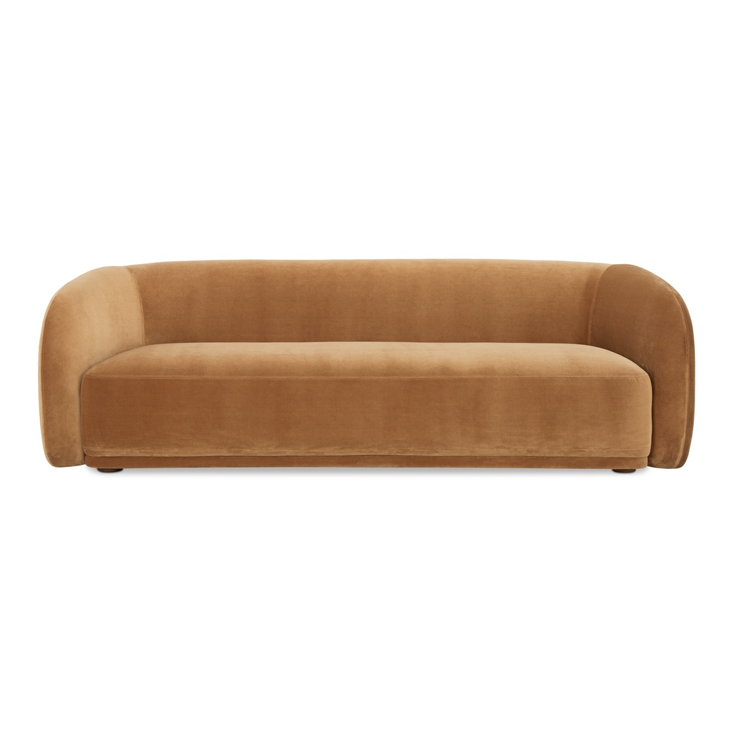 [FO-1029-40] Faye Sofa Tan Faux Mohair