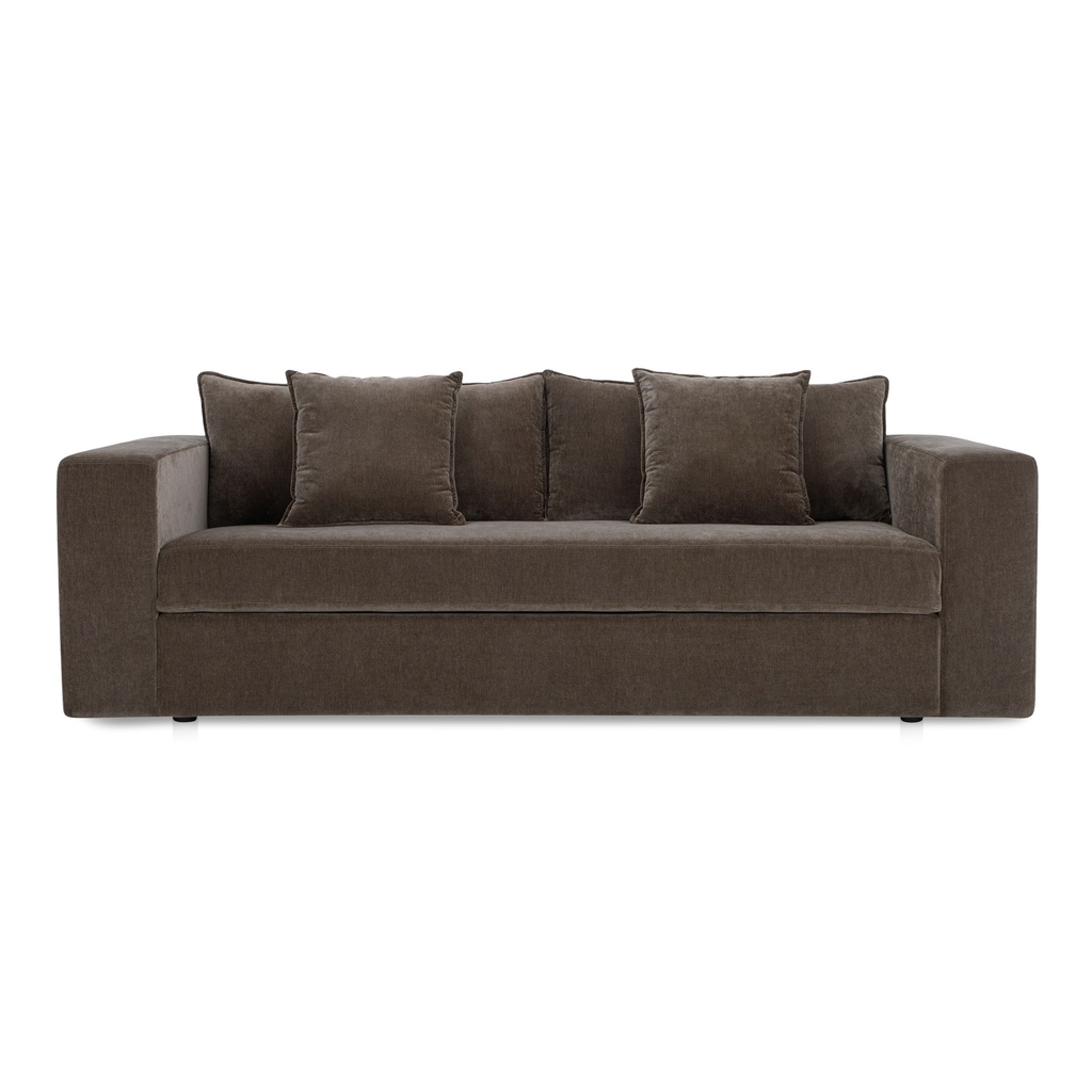 [FO-1032-07] Kiran Sleeper Sofa Warm Charcoal
