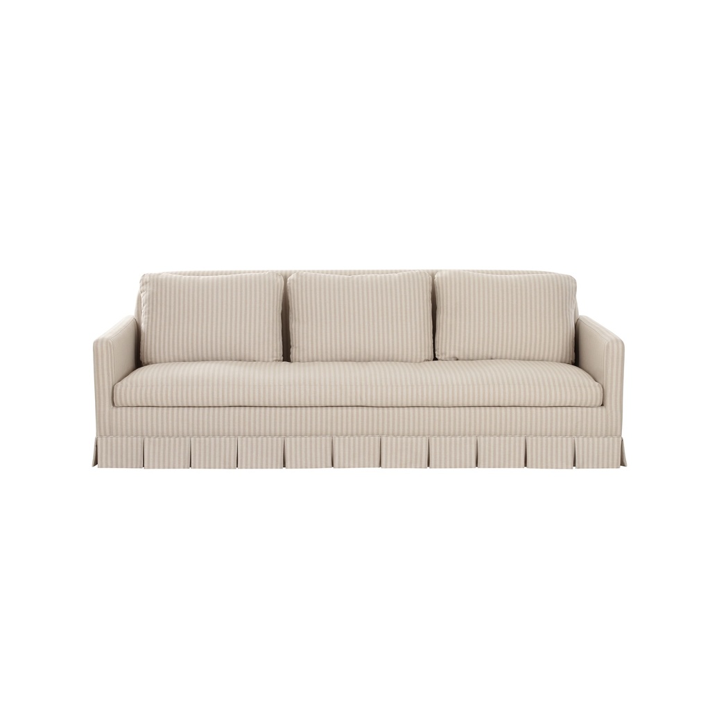 [OA-1065-34] Pellicano Sofa Beige Stripe