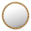 Whitby Mirror Aged Brass