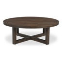Joel Coffee Table Dark Brown