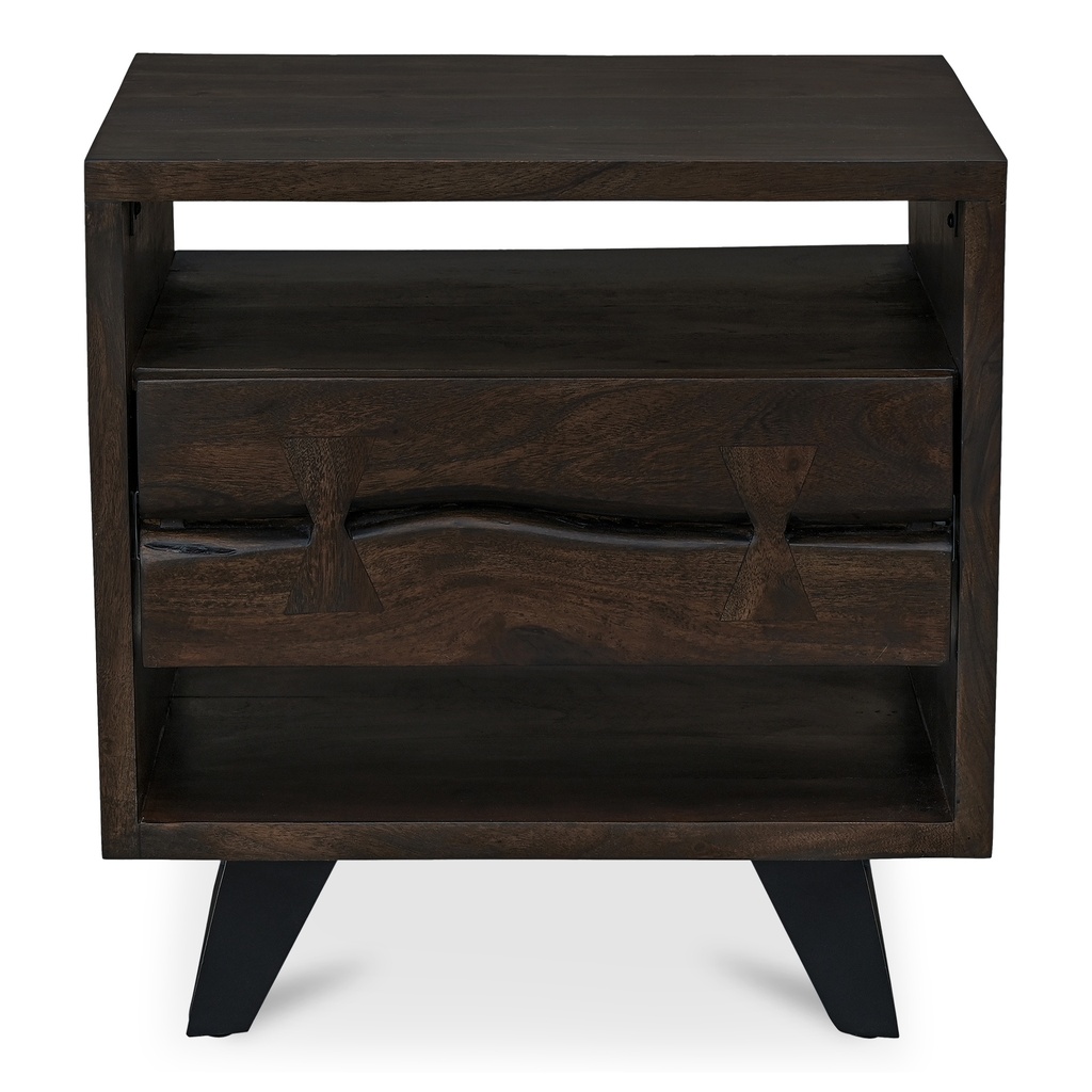 Madagascar Nightstand Dark Brown