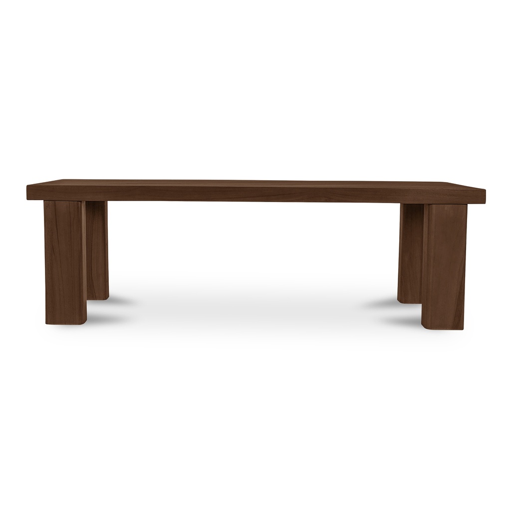 [TA-1005-03-0] Marina Outdoor Bench Brown
