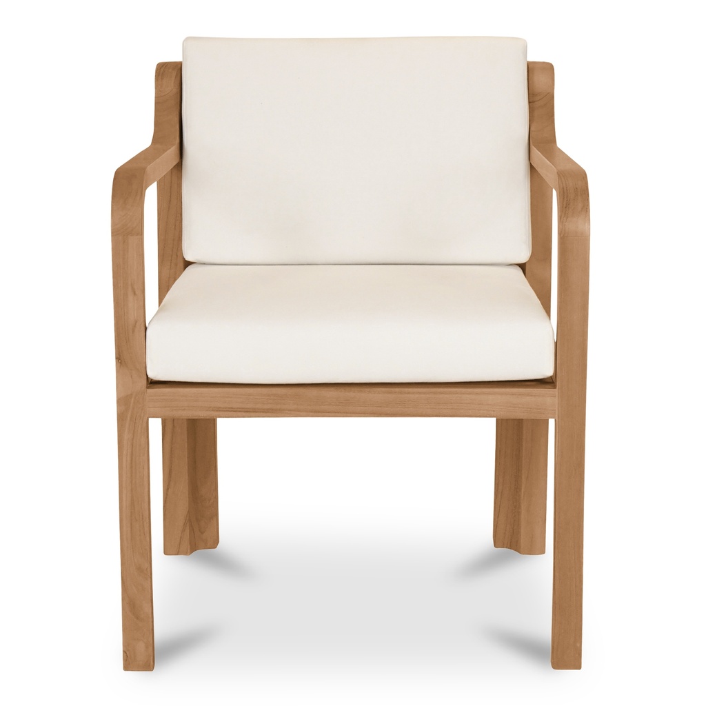 [TA-1006-18] Nellie Outdoor Dining Chair White