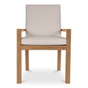 Mateo Outdoor Dining Chair White