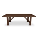 Esmond Outdoor Dining Table Brown