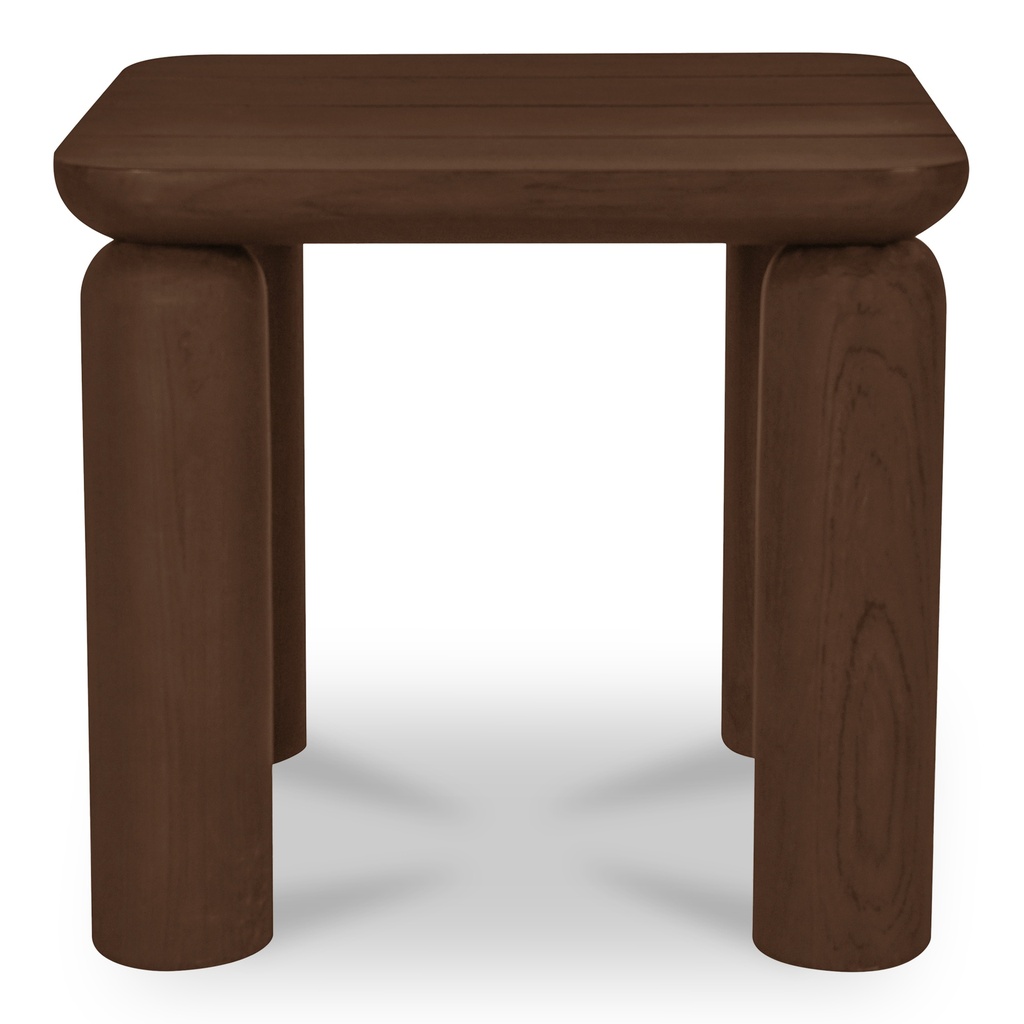 [TA-1009-03-0] Barclay Outdoor Side Table Brown