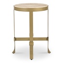 Holli Side Table Travertine