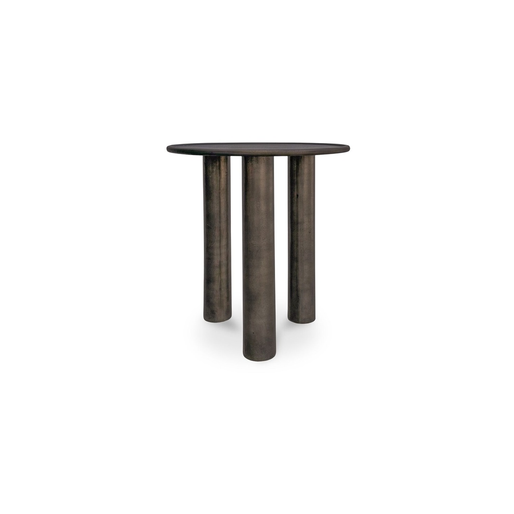 [FI-1125-31] Deacon Outdoor Side Table Deep Bronze