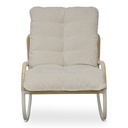 Lyra Outdoor Rocking Chair Beige