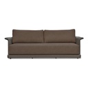 Meredith Outdoor Sofa Brown