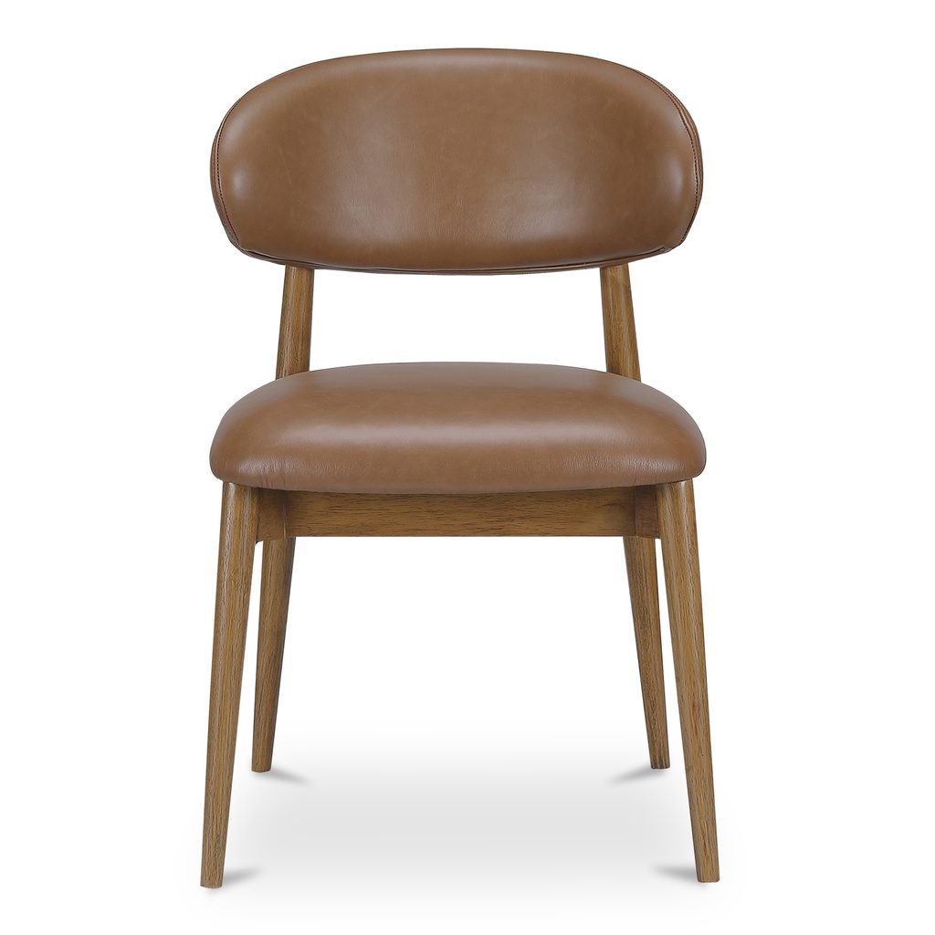 [ME-1069-03] Ellie Dining Chair Brown Leather