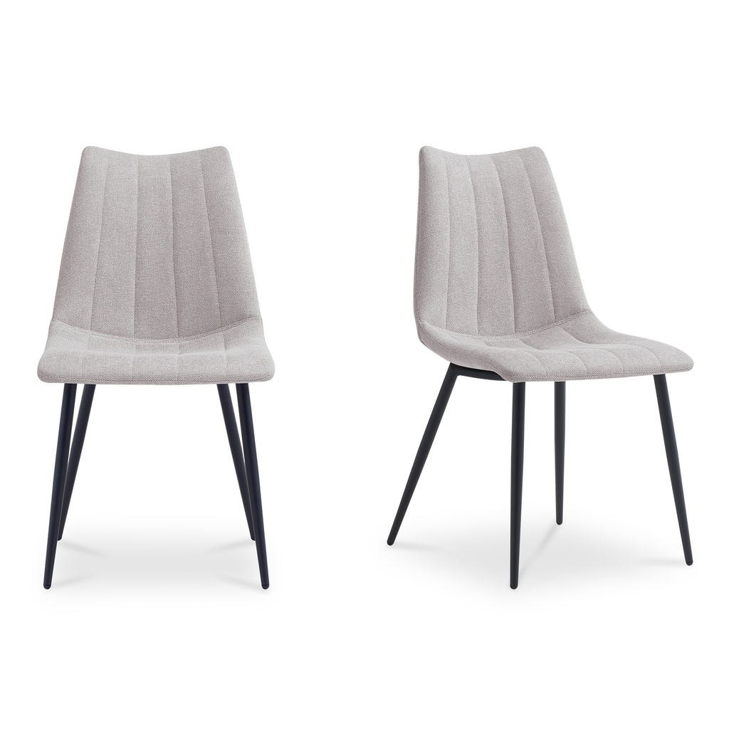 [UU-1022-34] Alibi Dining Chair Beige-Set of Two