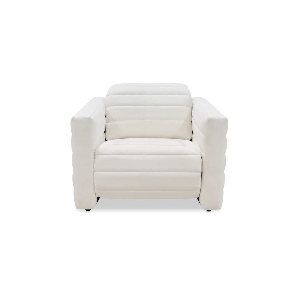 [GO-1010-05] Juno Power Recliner Chair Off White