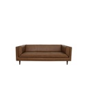 Woods Sofa Brown Leather