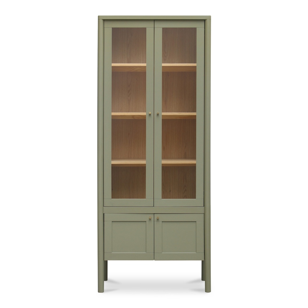 [EM-1007-16] Hannah Tall Cabinet Green