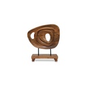 Saddler Sculpture Natural Acacia