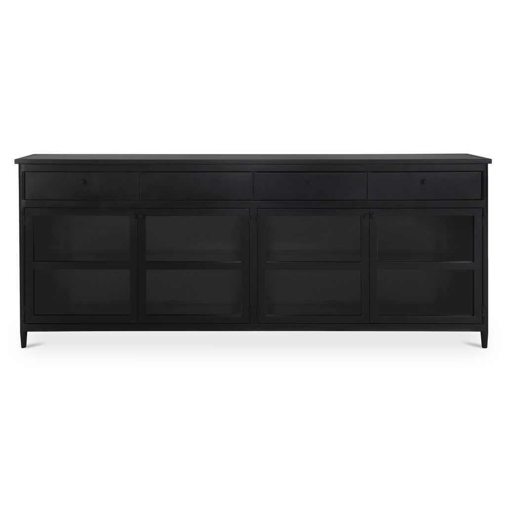 [GK-1141-02] Henry Metal Sideboard Black