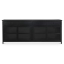 Henry Metal Sideboard Black