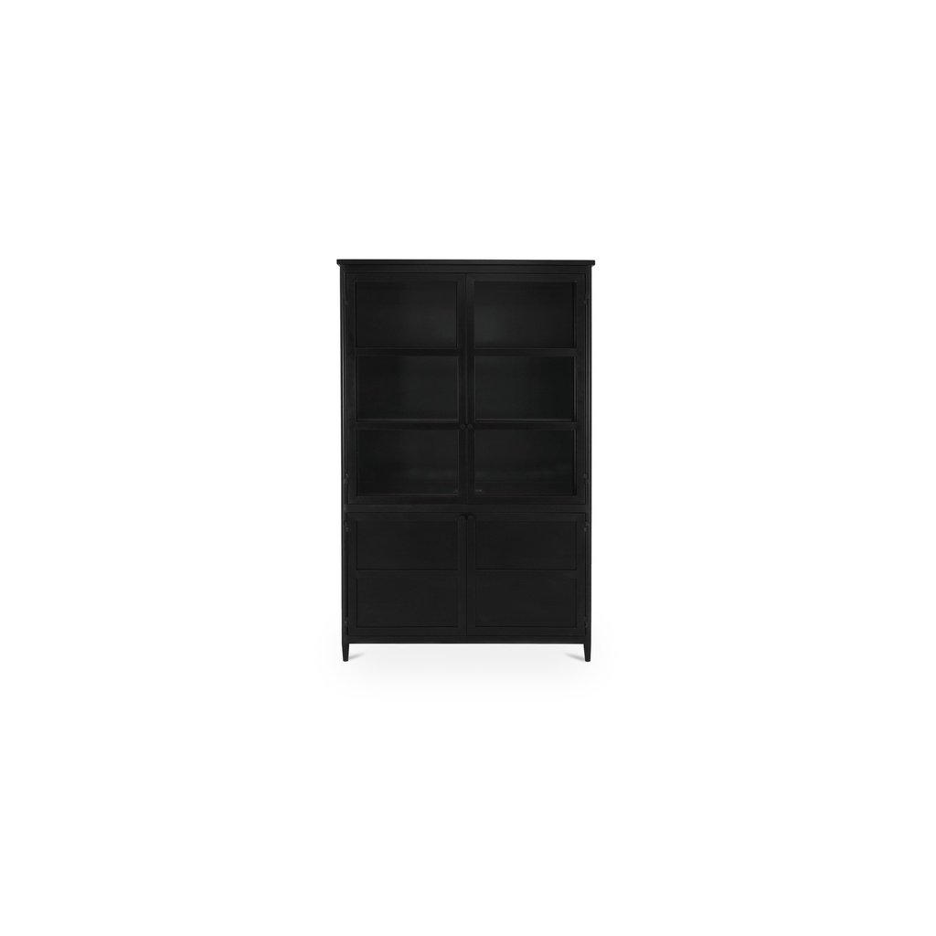 [GK-1142-02] Henry Metal Tall Cabinet Black