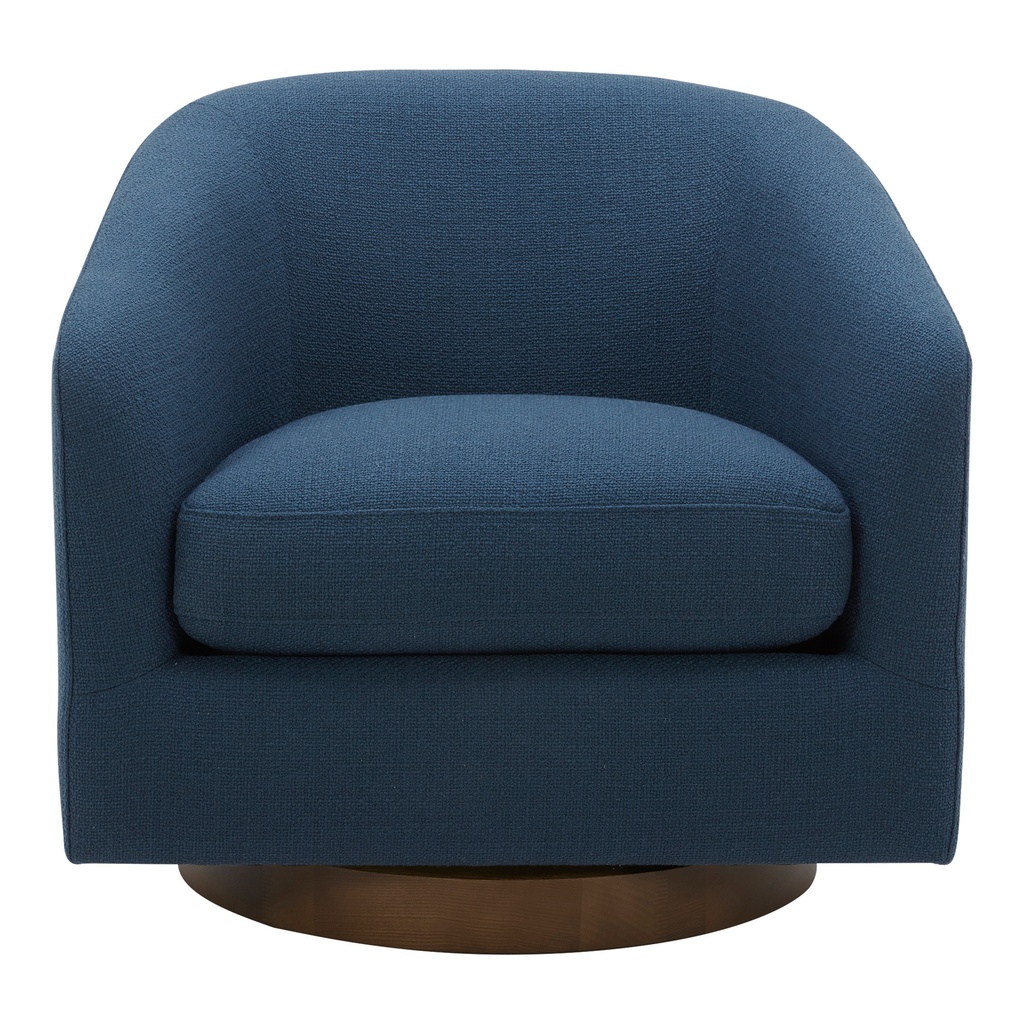 [KQ-1015-26-USA] Oscy Swivel Chair Dark Atlantic