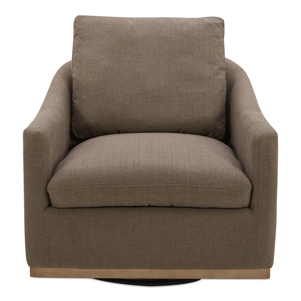 [KQ-1029-39-USA] Linden Swivel Chair Soft Taupe