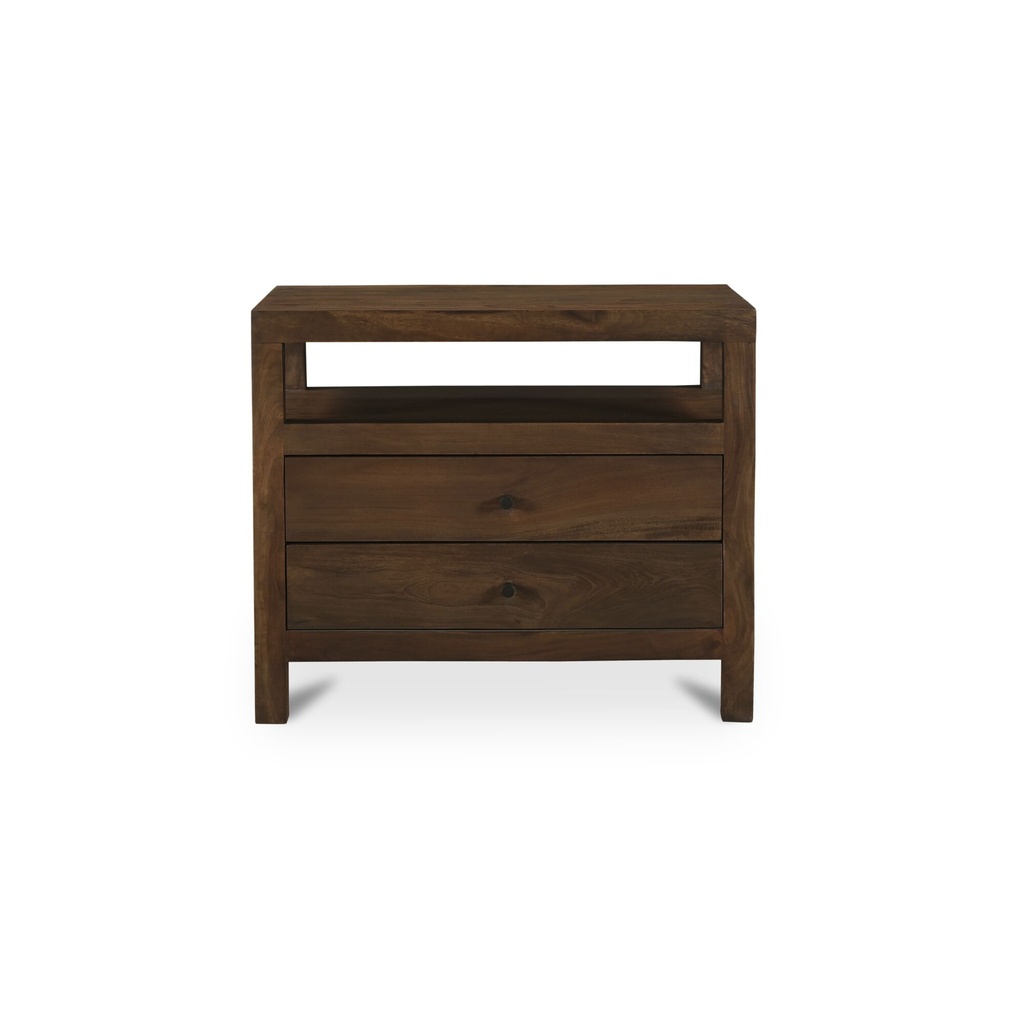 [BV-1036-20] Windsor Nightstand Dark Brown