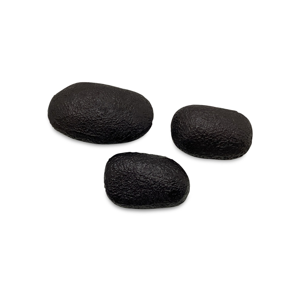 [FI-1136-02] Breton Cast Aluminum Wall Sculpture Black-Set Of 3