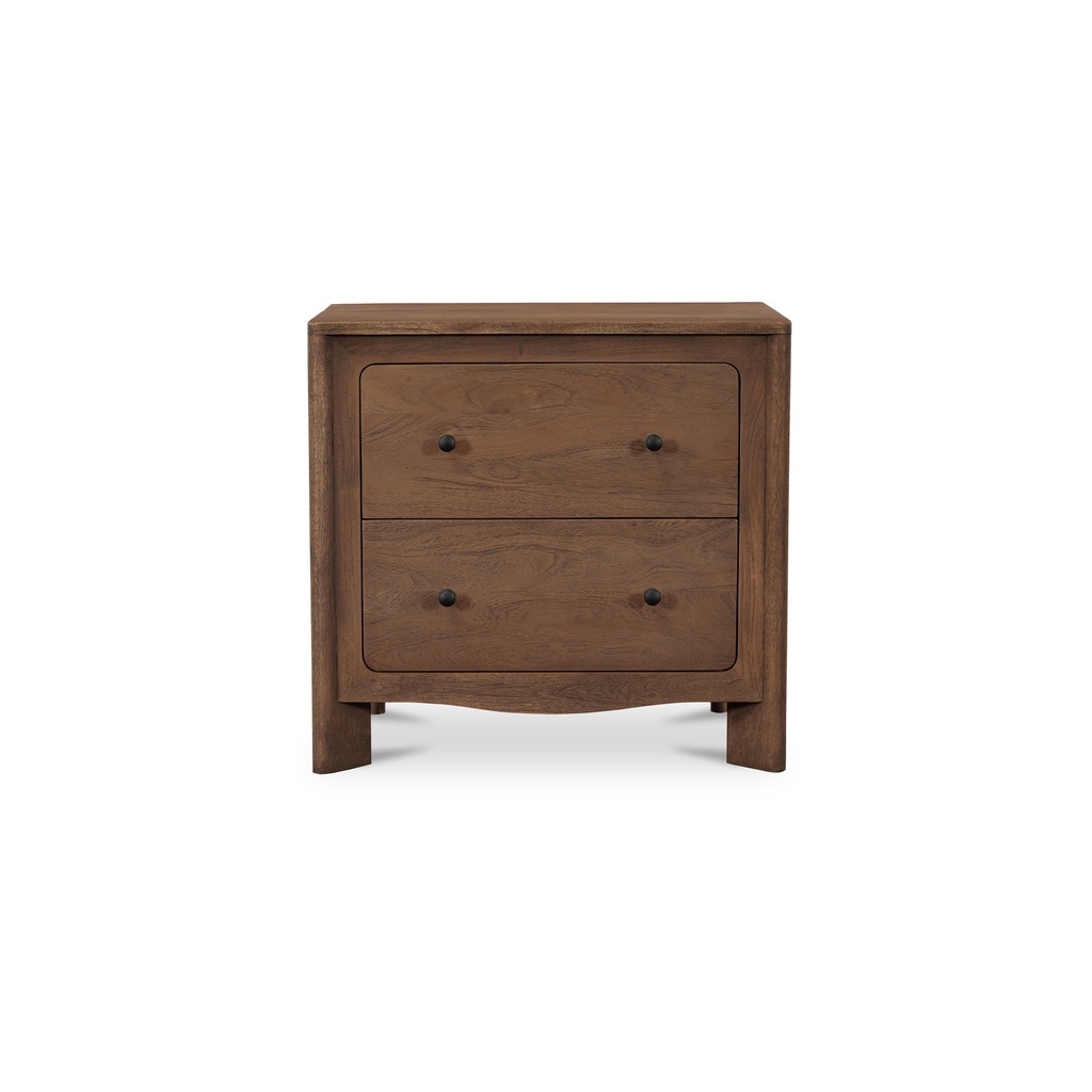 Mabel Nightstand Dark Brown